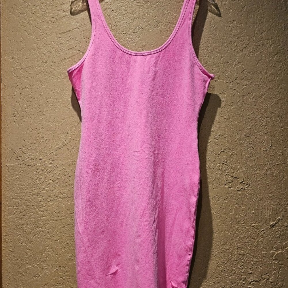 Victoria Secret Neon Pink Bodycon Dress